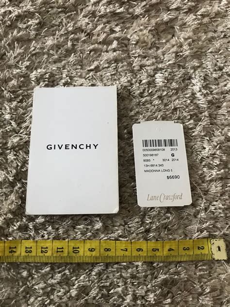 givenchy authentic tag